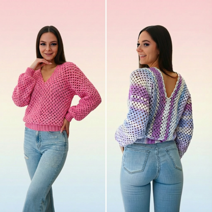 Granny Crochet Sweater