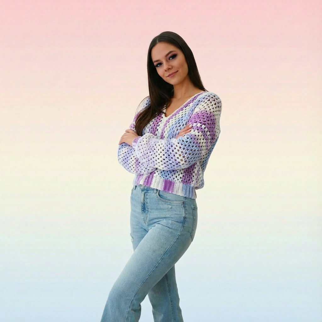 Granny Crochet Sweater