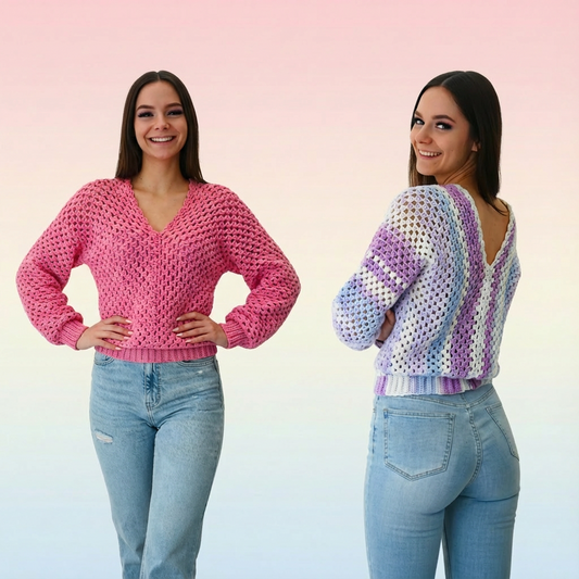 Granny Crochet Sweater