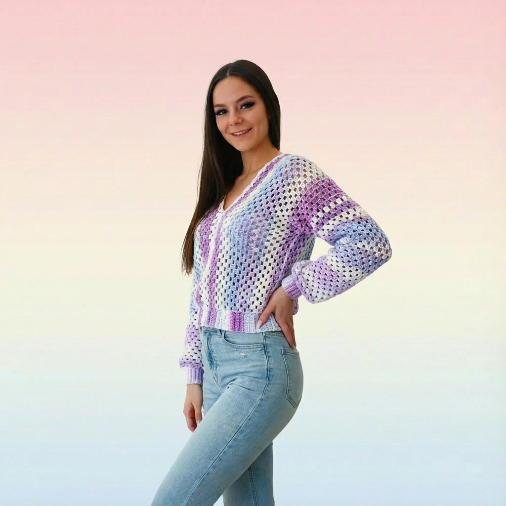 Granny Crochet Sweater